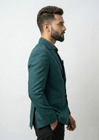 Men's Tailored Single-Breasted Blazer