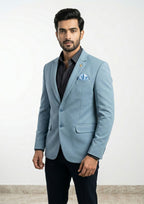 Men's Tailored Single-Breasted Blazer