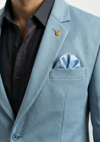 Men's Tailored Single-Breasted Blazer
