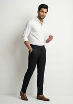 Flexiwaist Formal Pant for Men | Comfortable Stretch Waist | Office & Business Wear