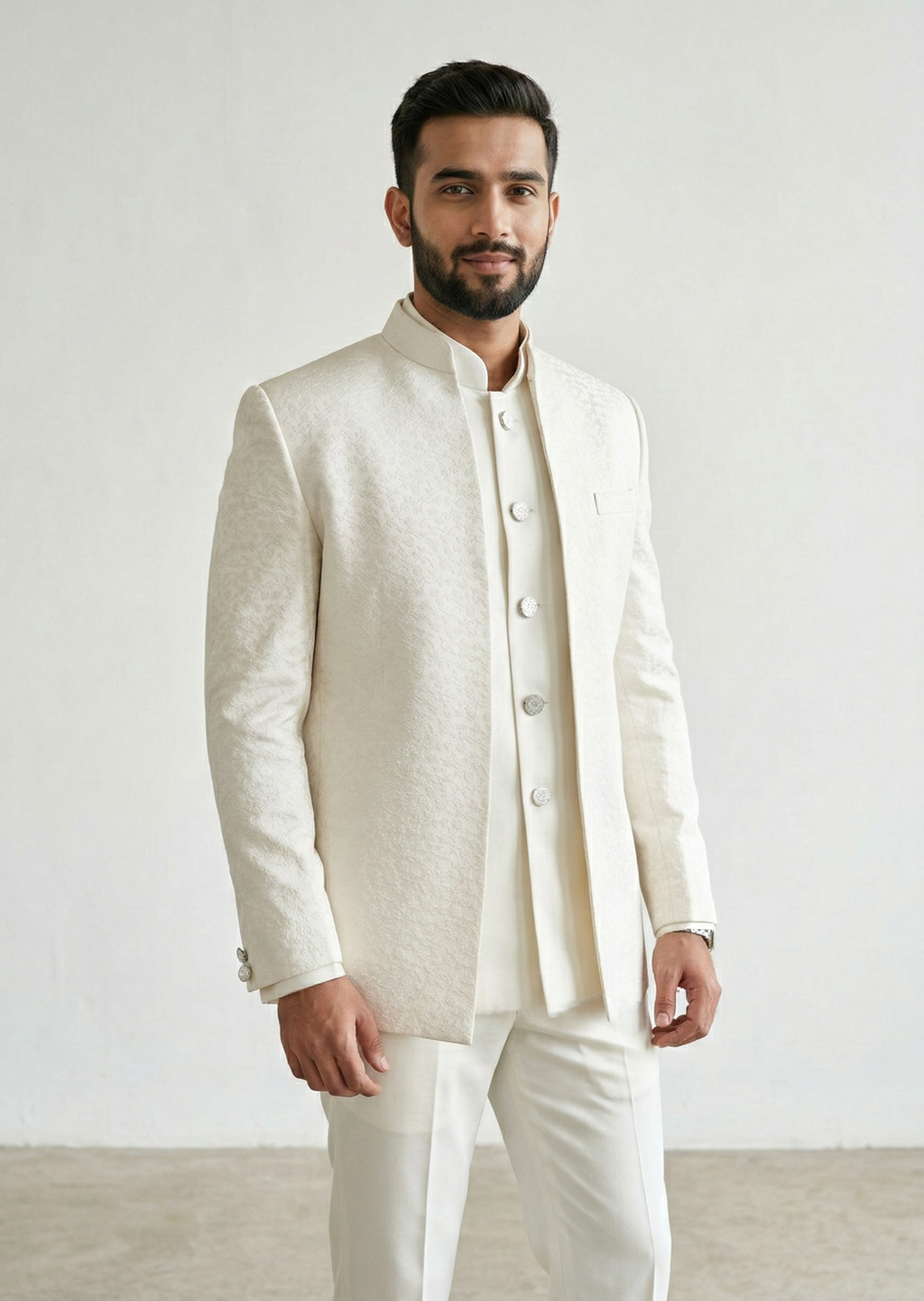 Traingle Indo-Western Jodhpuri Ensemble