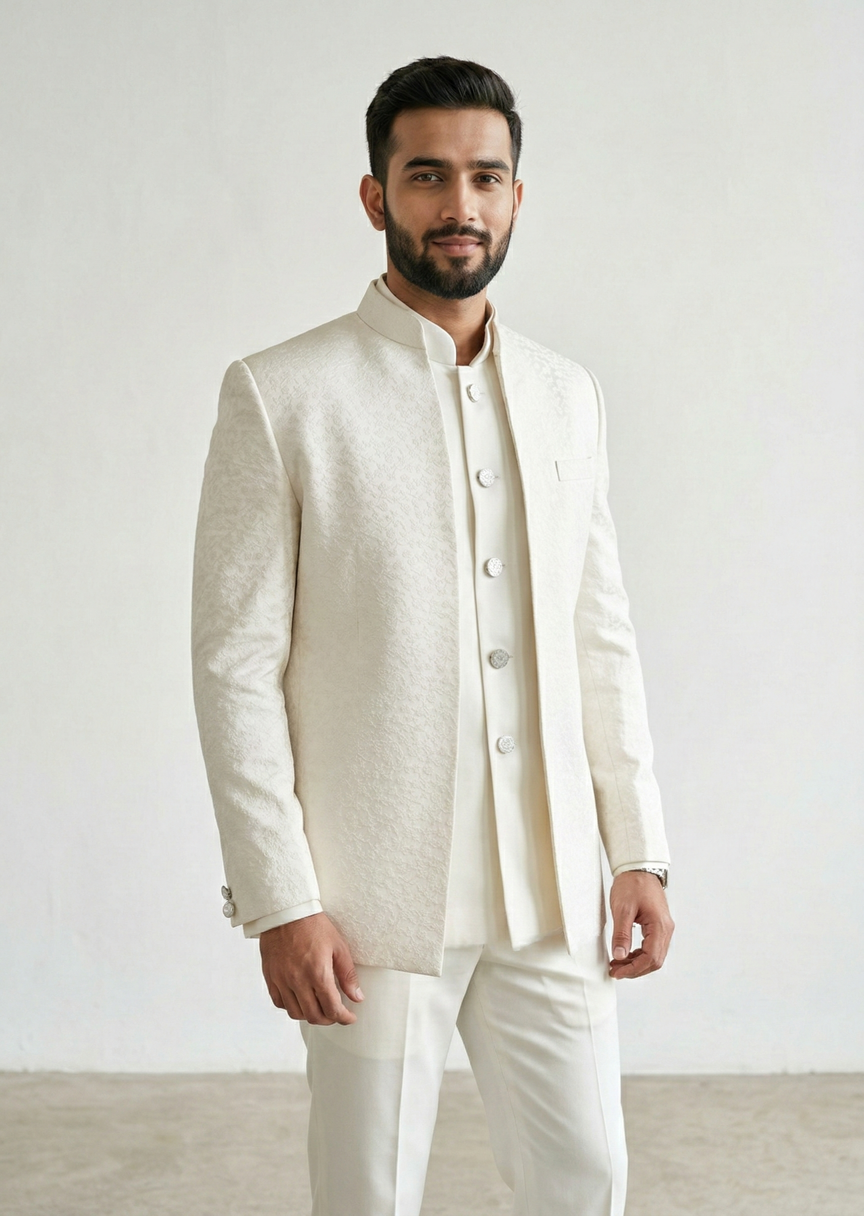 Traingle Indo-Western Jodhpuri Ensemble
