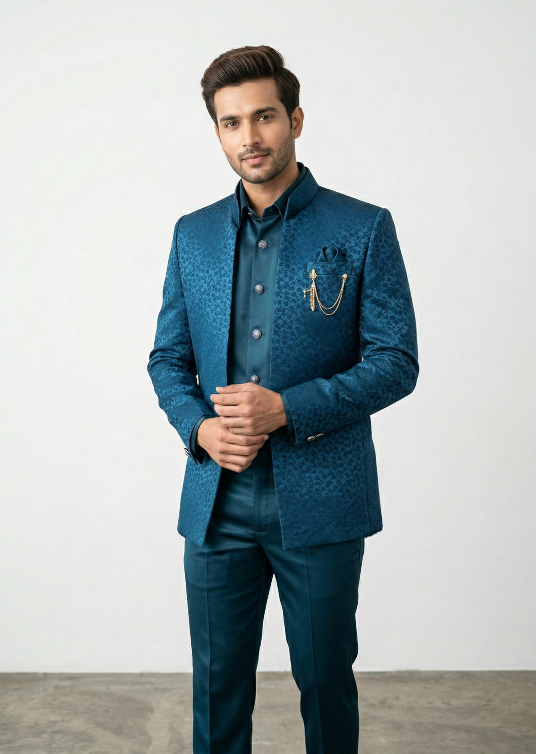 Traingle Indo-Western Jodhpuri Ensemble