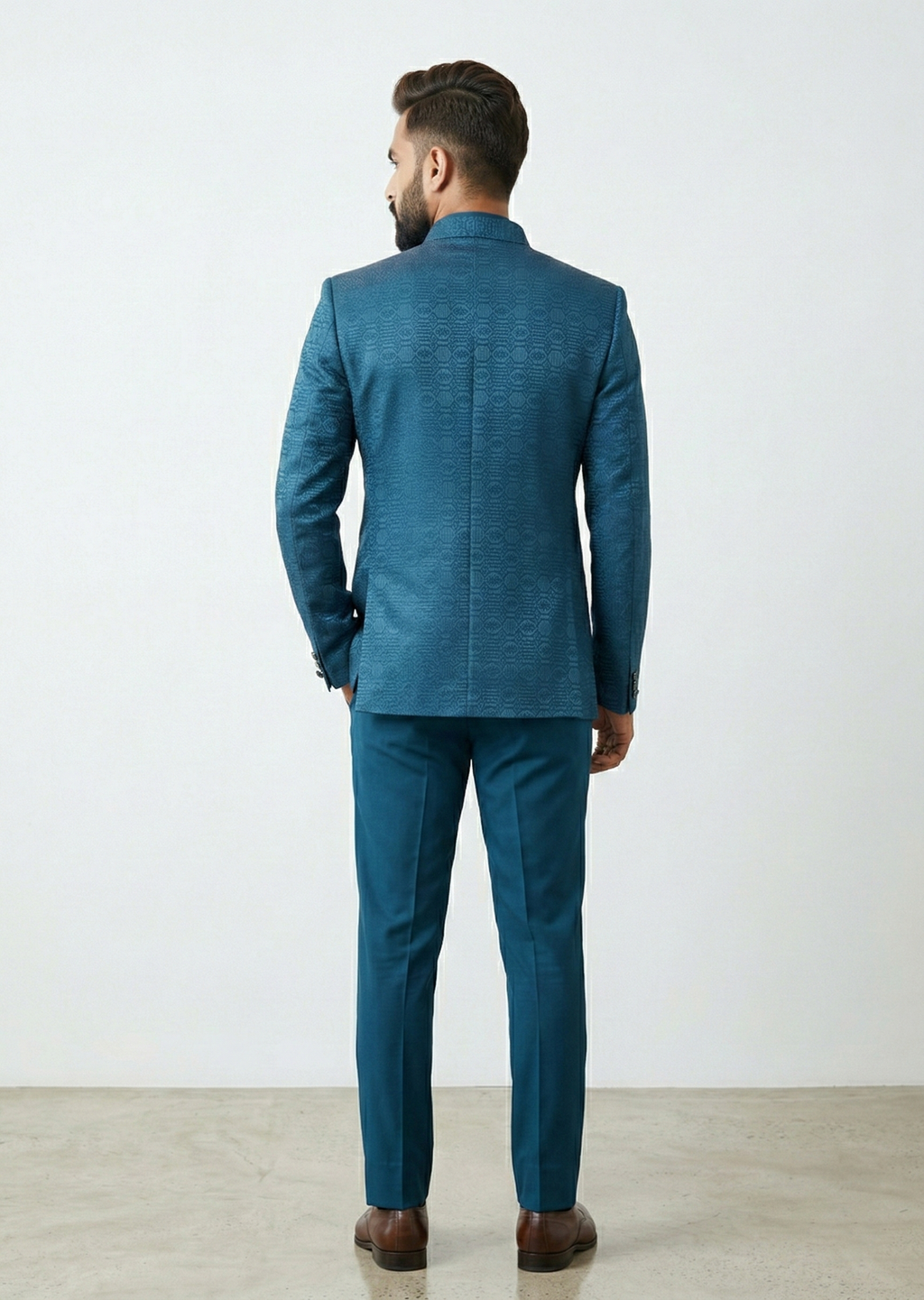 Traingle Indo-Western Jodhpuri Ensemble
