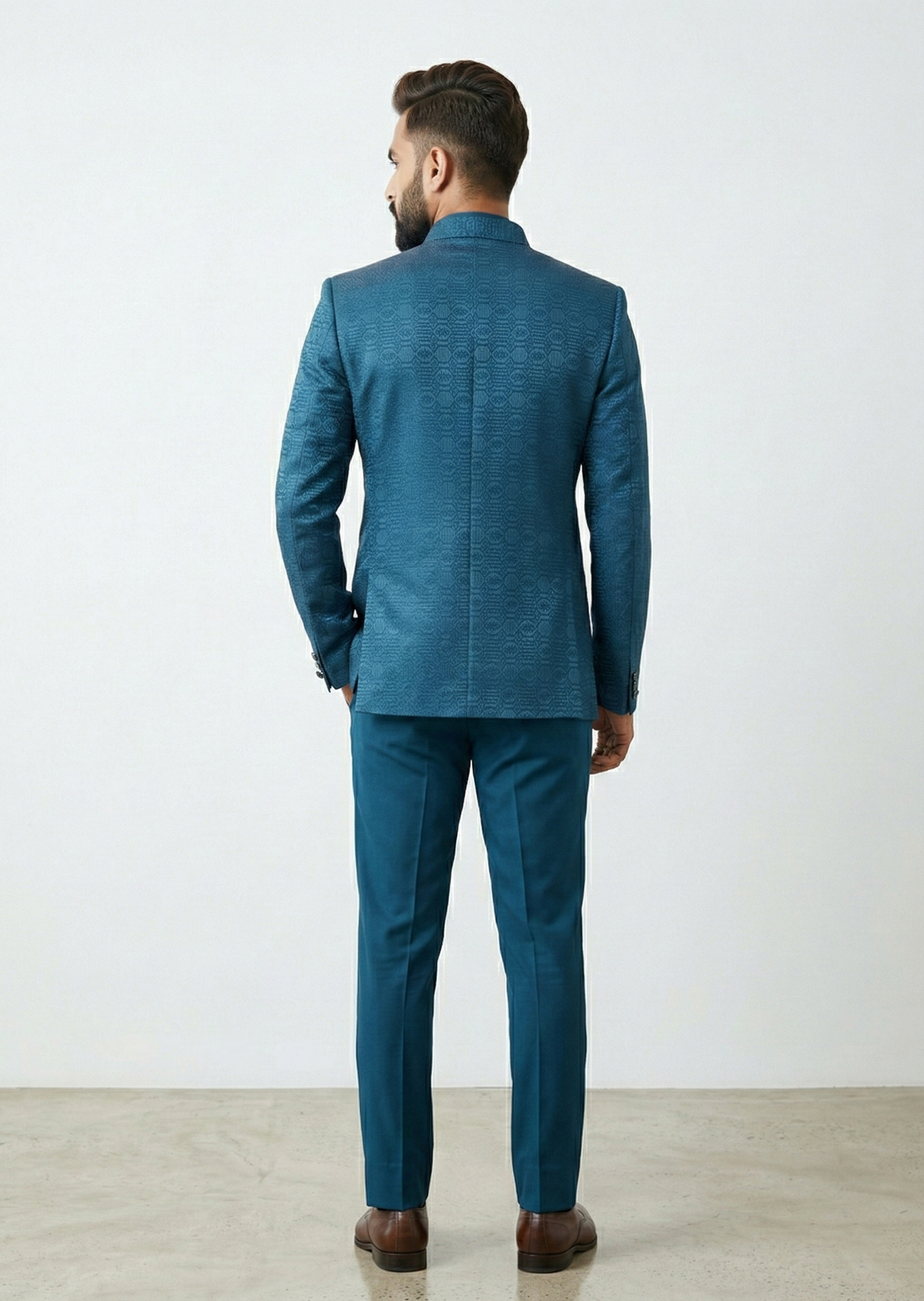 Traingle Indo-Western Jodhpuri Ensemble