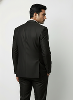 Triangle | The Signature Midnight Black Slim-Fit Suit