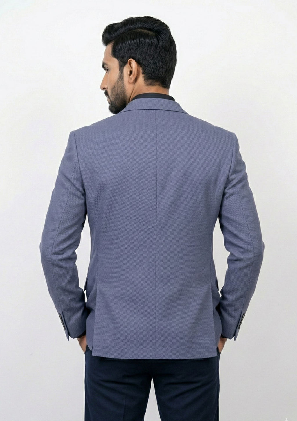 Men's Tailored Single-Breasted Blazer
