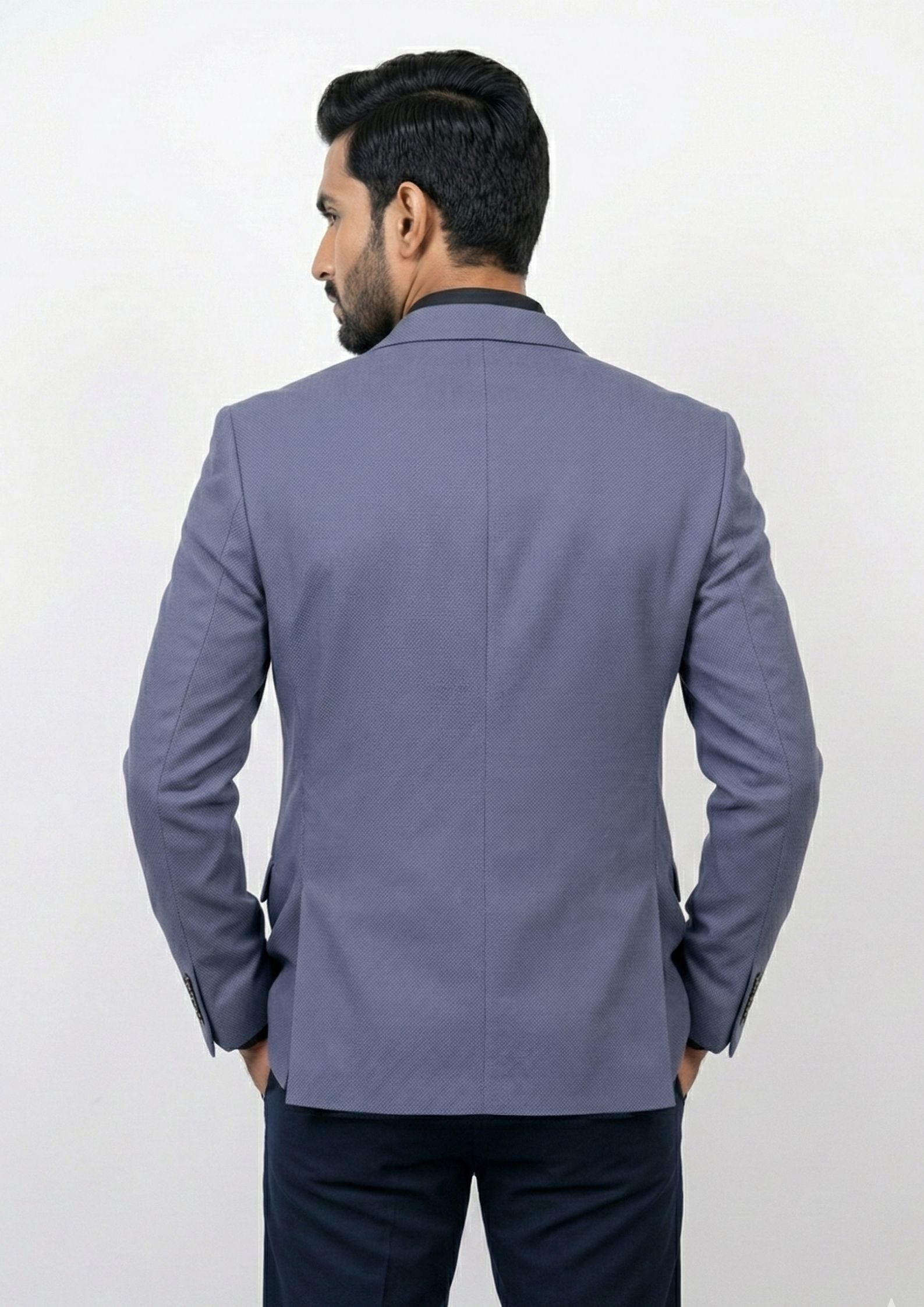 Men's Tailored Single-Breasted Blazer