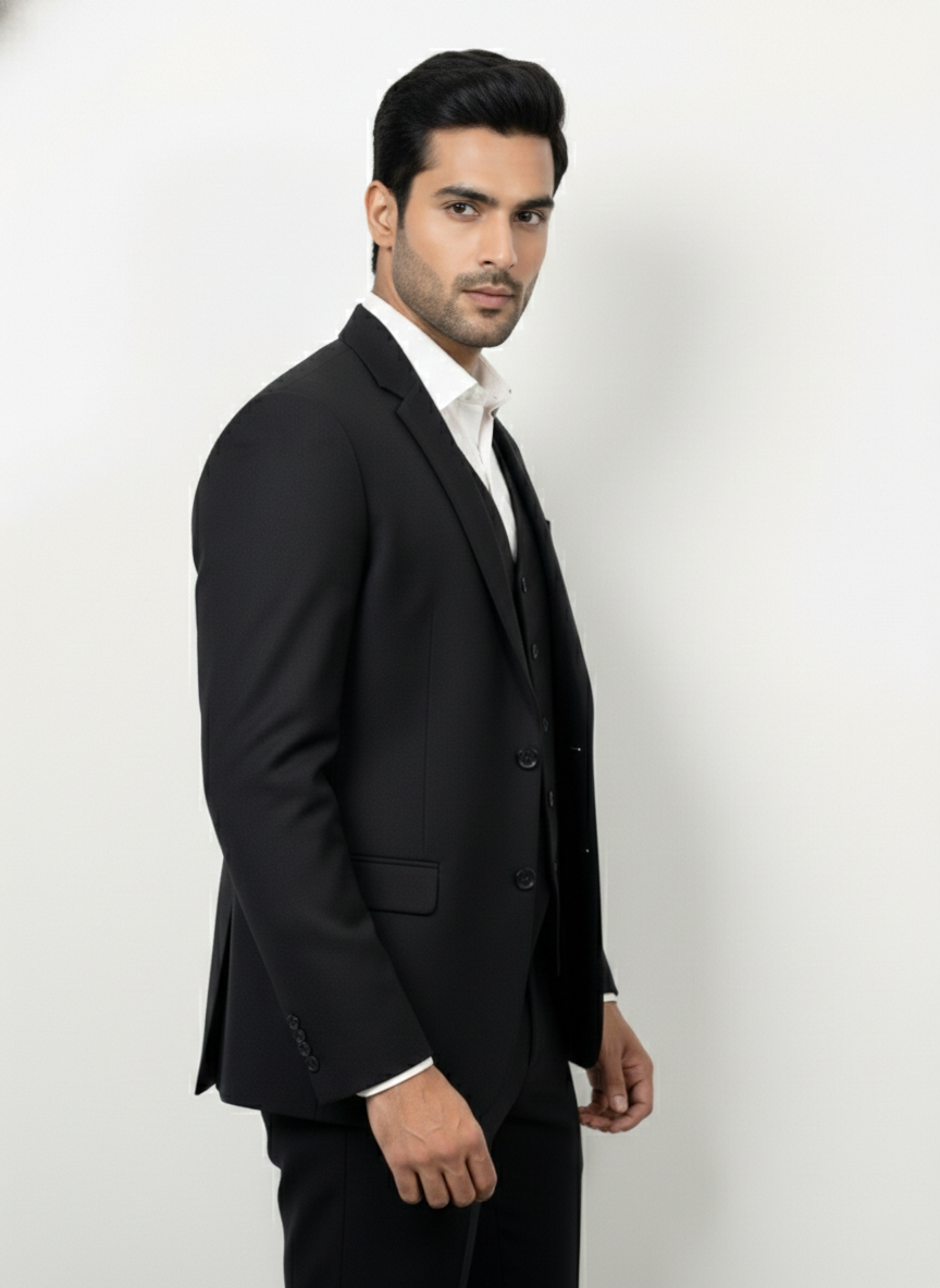 The Traingle Signature Jet Black Three-Piece