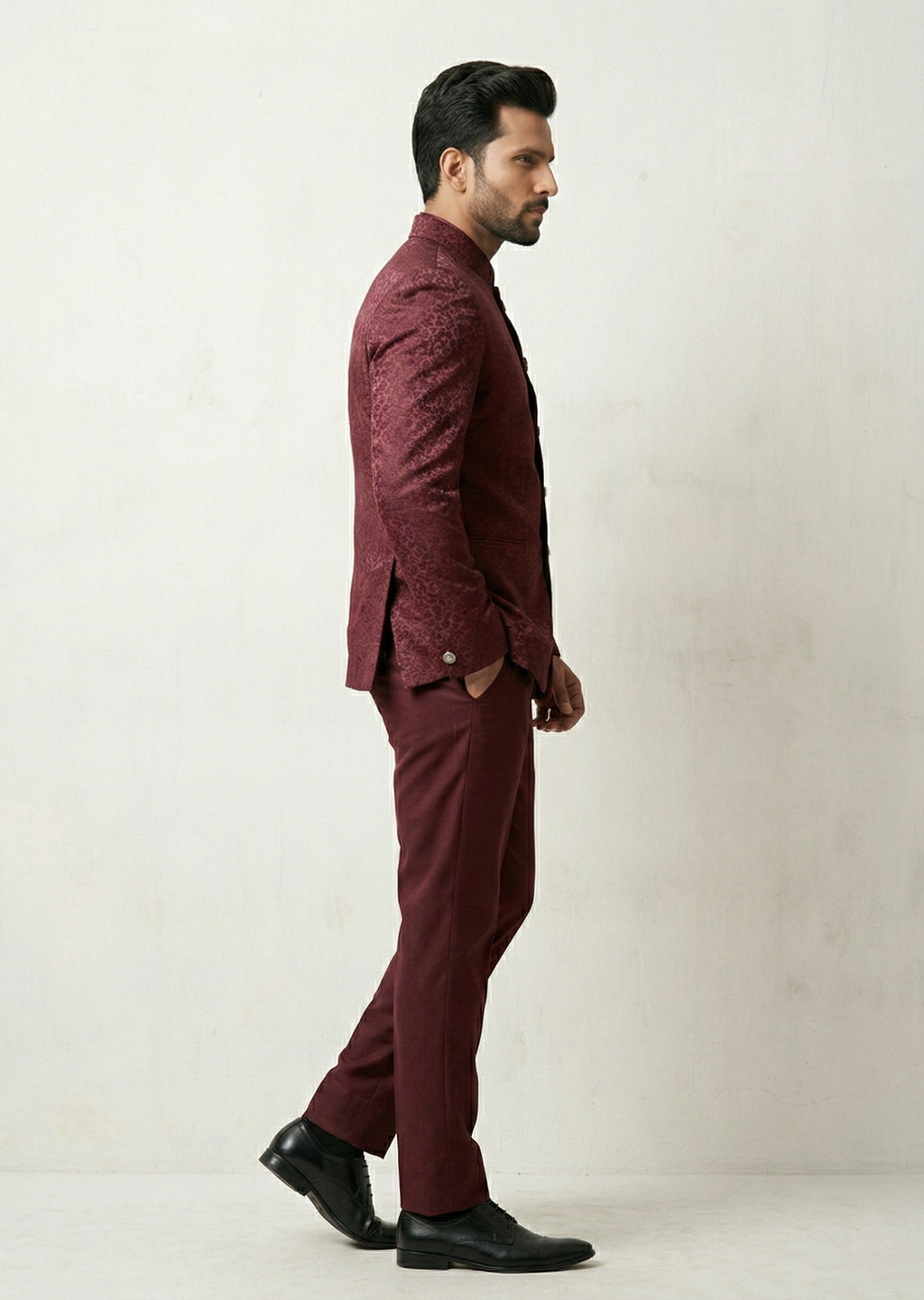 Traingle Indo-Western Jodhpuri Ensemble