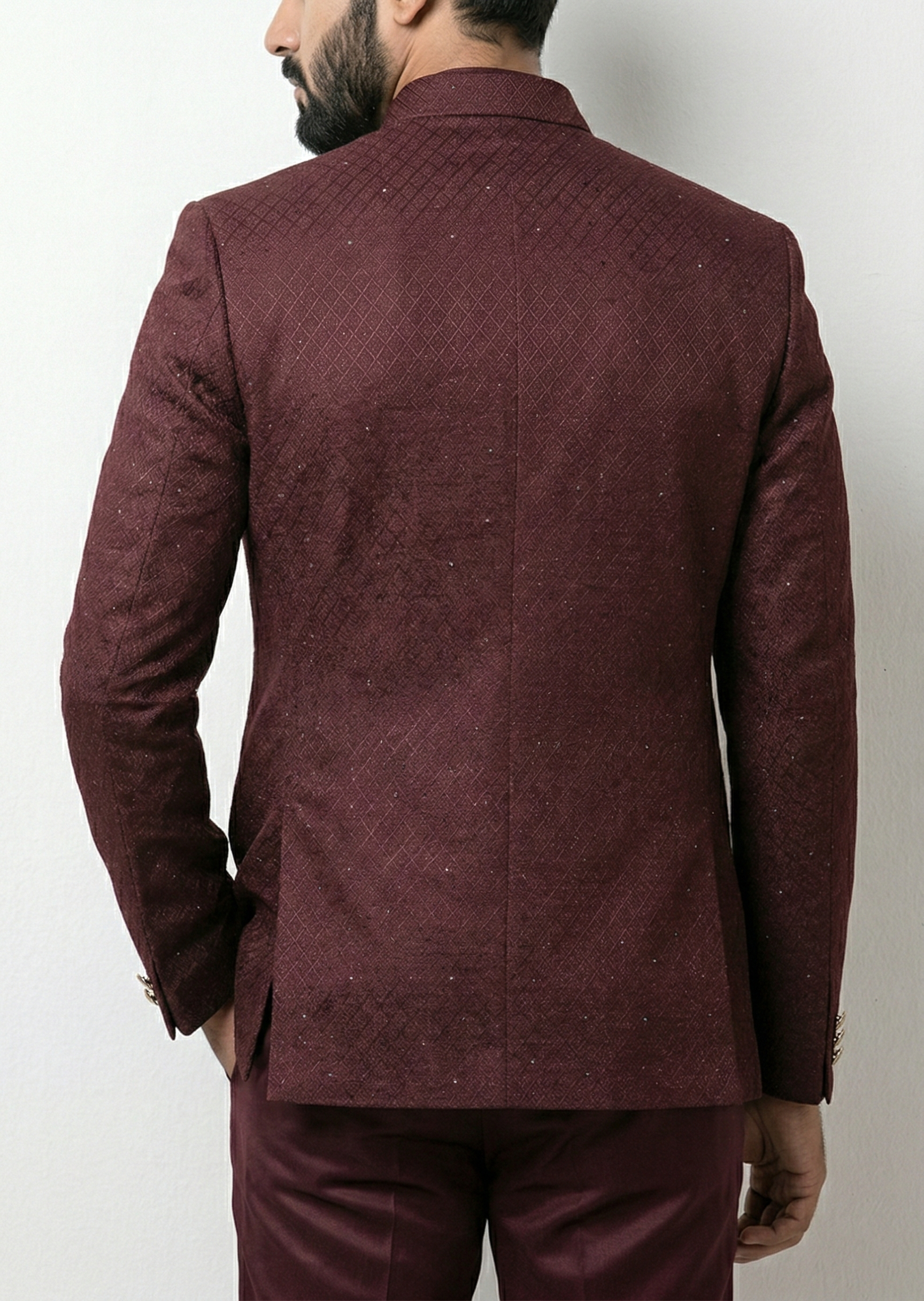 Traingle Indo-Western Jodhpuri Ensemble