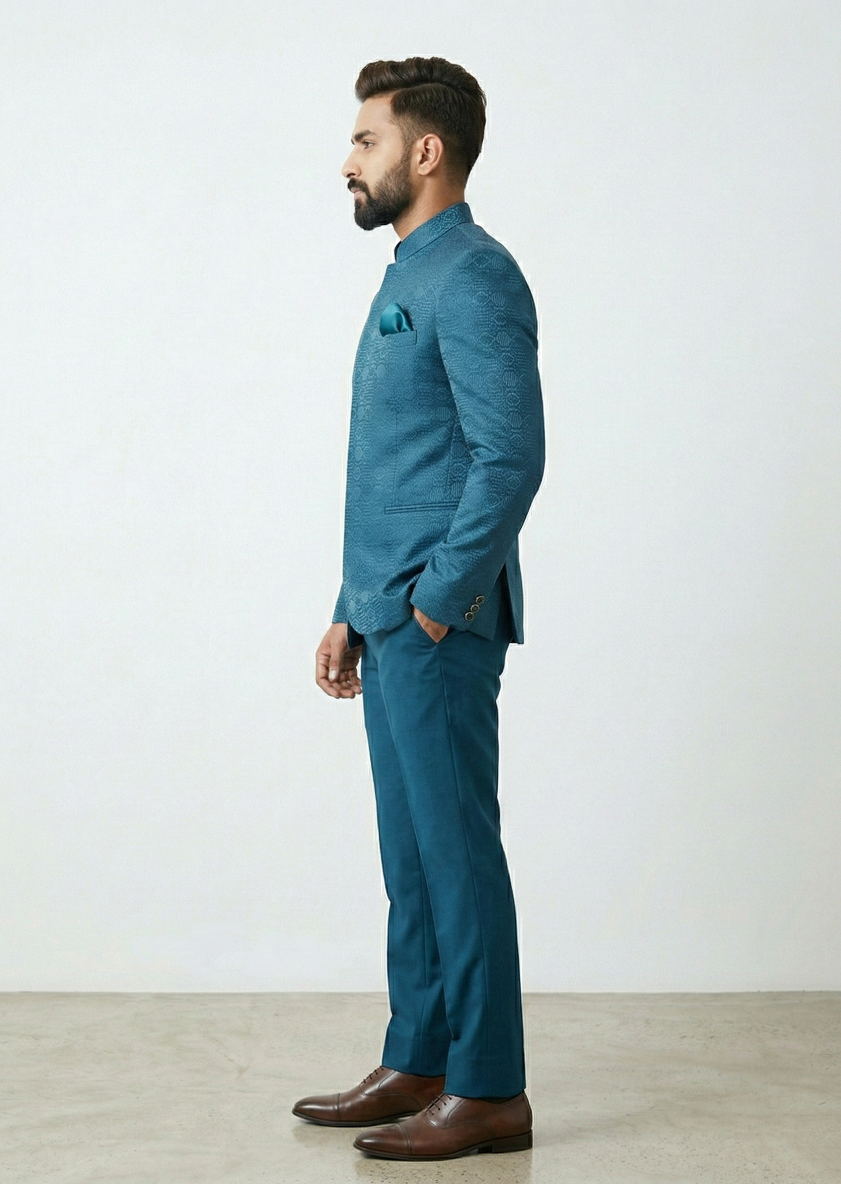 Traingle Indo-Western Jodhpuri Ensemble