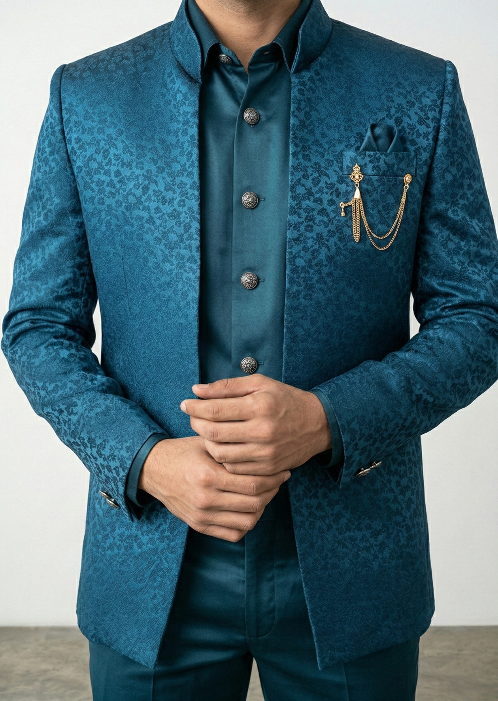 Traingle Indo-Western Jodhpuri Ensemble
