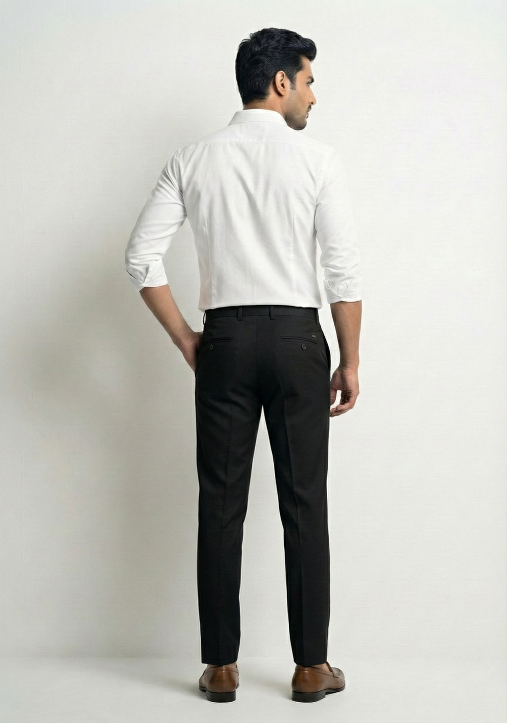 Flexiwaist Formal Pant for Men | Comfortable Stretch Waist | Office & Business Wear