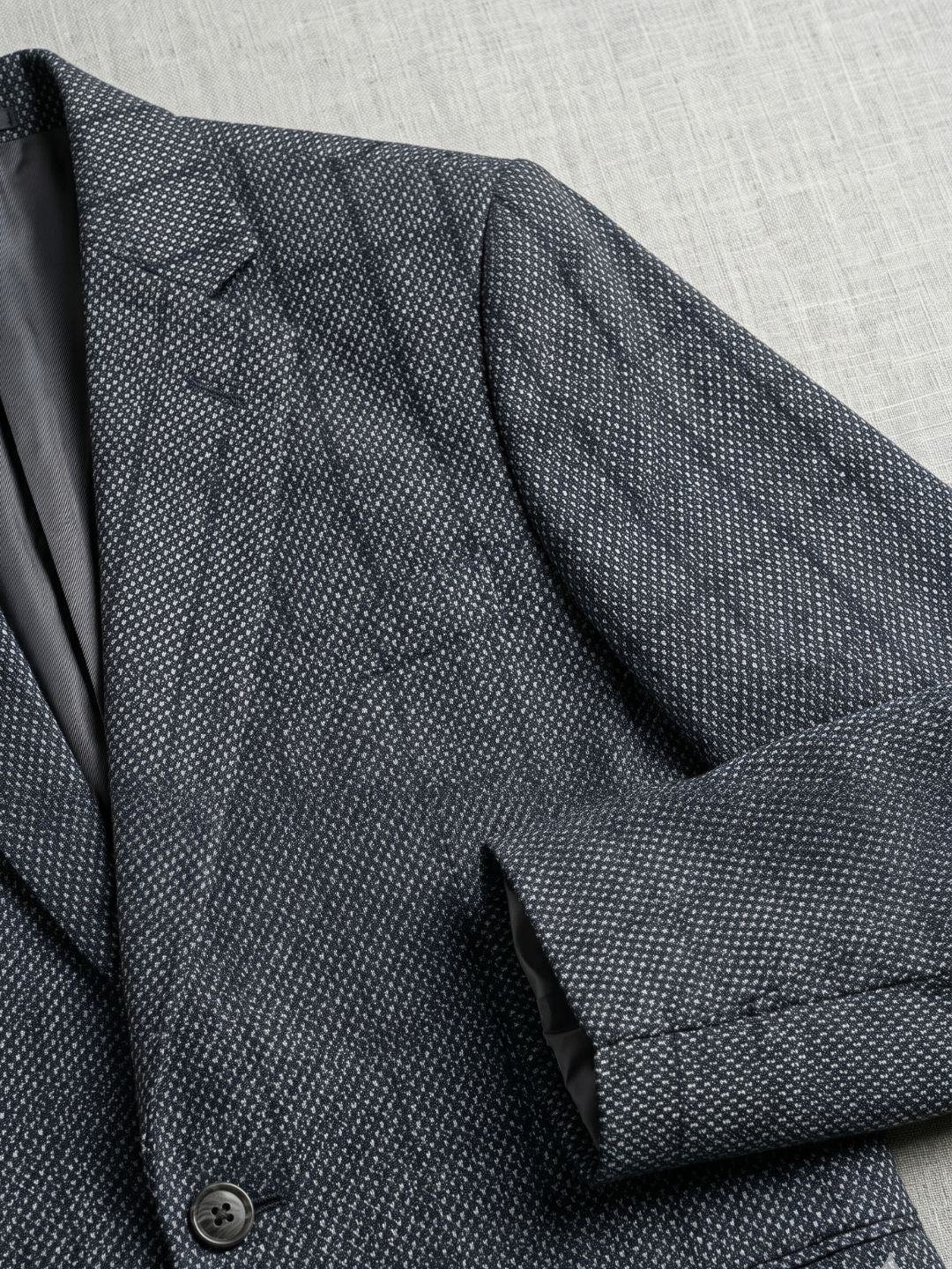 Triangle Premium Grey Textured Blazer
