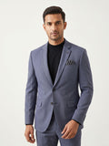 Premium Light Purple Textured Blazer