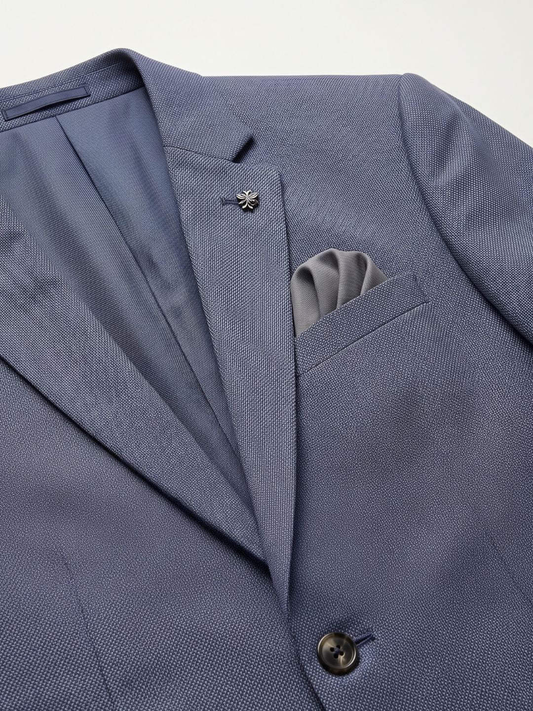 Premium Light Purple Textured Blazer