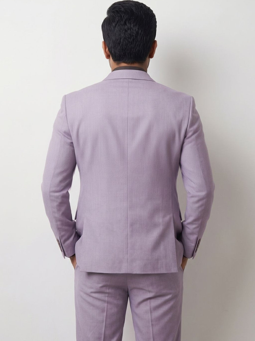 Modern Lavender Three-Piece Suit