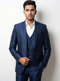 The Midnight Sapphire Three-Piece Tailored Suit