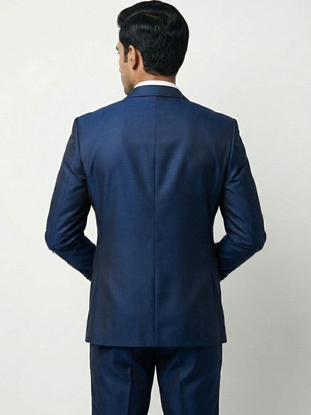 The Midnight Sapphire Three-Piece Tailored Suit