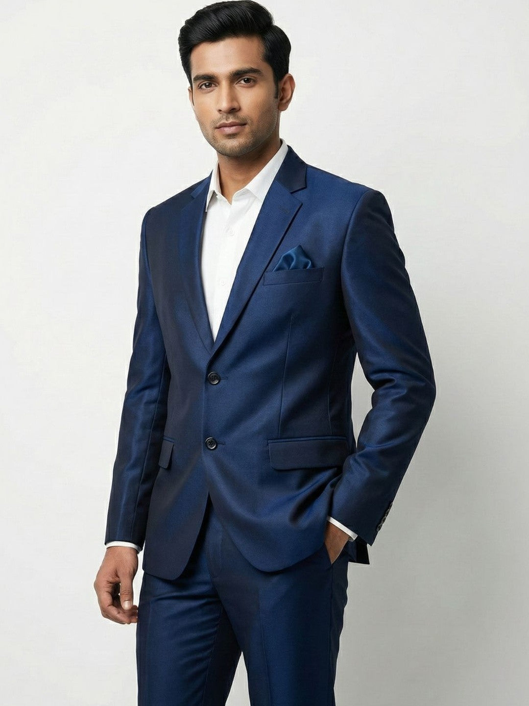 The Midnight Sapphire Modern Tailored Suit