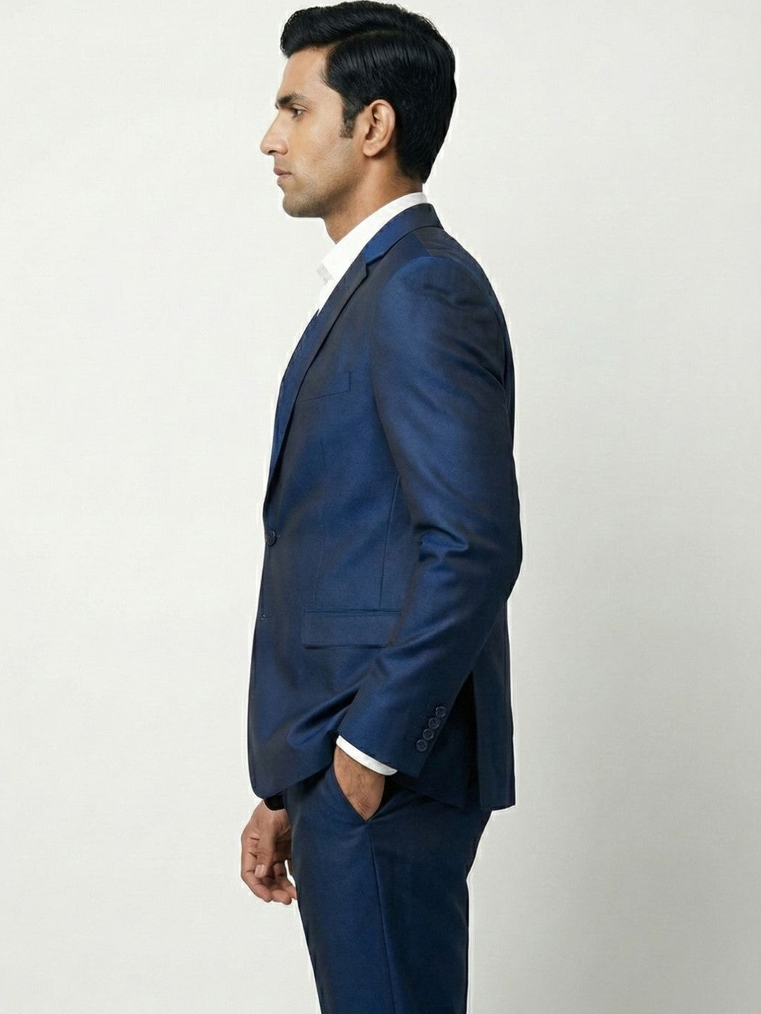 The Midnight Sapphire Modern Tailored Suit